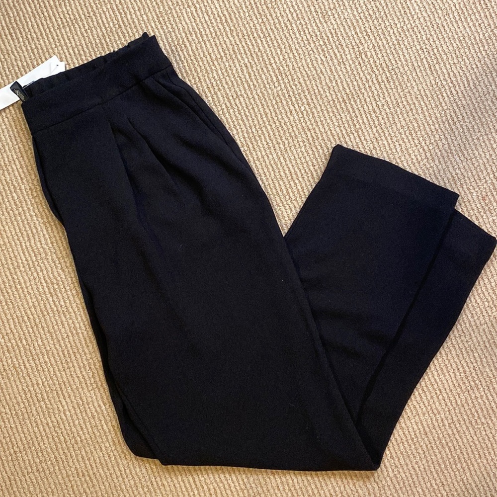 BLOOMINGDALES Agua Pleated Front Pocket Pants